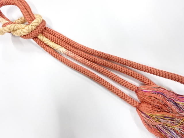 正絹　手組帯締め